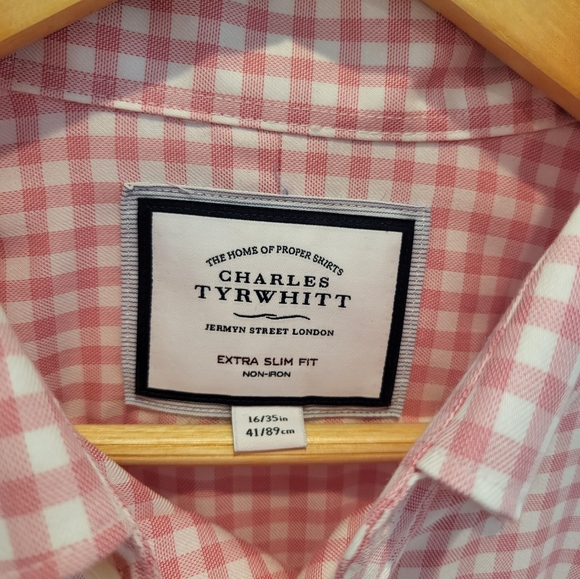 gingham Button-down Dress Shirt - Picture 7 of 8